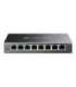 TP-LINK Switch TL-SG108E Web managed Wall mountable Gigabit Ethernet (copper) ports quantity 8 Power supply