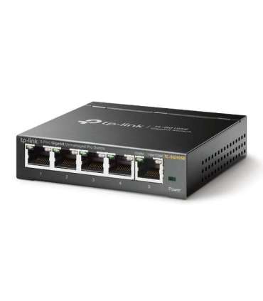 TP-LINK Switch TL-SG105E Web managed Wall mountable Gigabit Ethernet (copper) ports quantity 5 Power supply