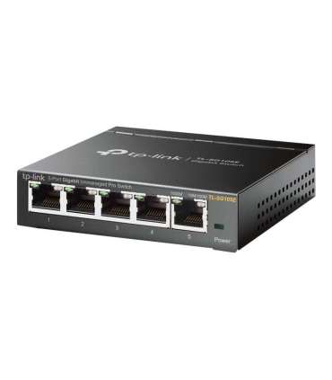 TP-LINK Switch TL-SG105E Web managed Wall mountable Gigabit Ethernet (copper) ports quantity 5 Power supply
