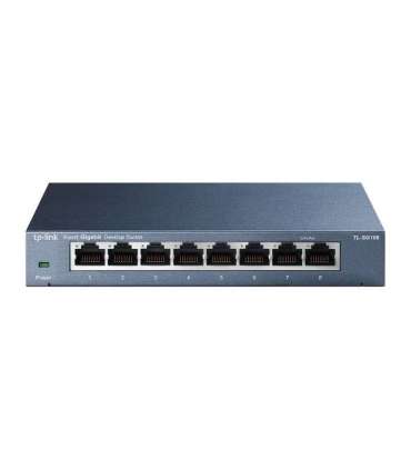 TP-LINK Switch TL-SG108 Unmanaged Desktop Gigabit Ethernet (copper) ports quantity 8 Power supply type
