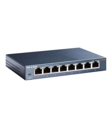 TP-LINK Switch TL-SG108 Unmanaged Desktop Gigabit Ethernet (copper) ports quantity 8 Power supply type