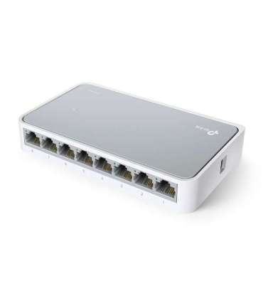 TP-LINK Switch TL-SF1008D Unmanaged Desktop 10/100 Mbps (RJ-45) ports quantity 8 Power supply type External