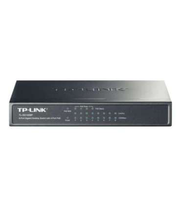 TP-LINK Switch TL-SG1008P Unmanaged Desktop Gigabit Ethernet (copper) ports quantity 8 Power over Ethernet