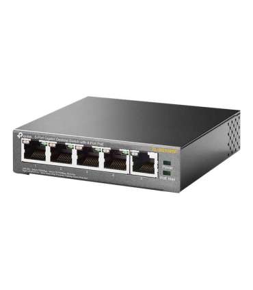 TP-LINK Switch TL-SG1005P Unmanaged Desktop Gigabit Ethernet (copper) ports quantity 5 Power over Ethernet