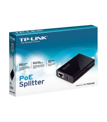 TP-LINK PoE Splitter TL-PoE10R Ethernet LAN (RJ-45) ports 2x10/100/1000