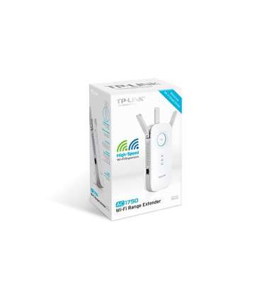 TP-LINK Extender RE450 802.11ac 2.4GHz/5GHz 450+1300 Mbit/s 10/100/1000 Mbit/s Ethernet LAN (RJ-45) ports