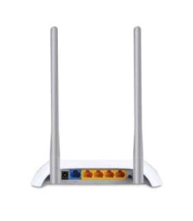 Router TL-WR840N 802.11n 300 Mbit/s 10/100 Mbit/s Ethernet LAN (RJ-45) ports 4 Mesh Support No MU-MiMO No
