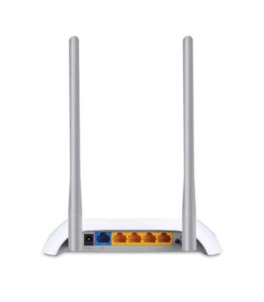 Router TL-WR840N 802.11n 300 Mbit/s 10/100 Mbit/s Ethernet LAN (RJ-45) ports 4 Mesh Support No MU-MiMO No