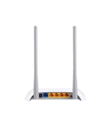Router TL-WR840N 802.11n 300 Mbit/s 10/100 Mbit/s Ethernet LAN (RJ-45) ports 4 Mesh Support No MU-MiMO No