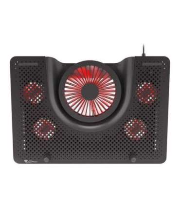 GENESIS Laptop cooling pad, OXID 550 15.6-17.3 5 FANS, LED LIGHT, 1 USB Genesis Laptop cooling pad, OXID 550 Black