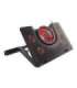 GENESIS Laptop cooling pad, OXID 550 15.6-17.3 5 FANS, LED LIGHT, 1 USB Genesis Laptop cooling pad, OXID 550 Black