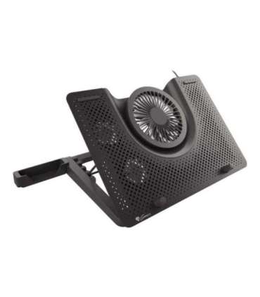 GENESIS Laptop cooling pad, OXID 550 15.6-17.3 5 FANS, LED LIGHT, 1 USB Genesis Laptop cooling pad, OXID 550 Black