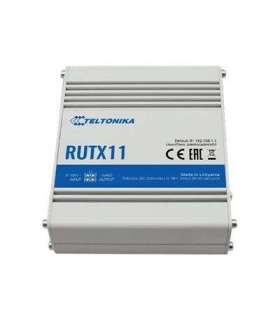 Industrial Router 4G LTE Cat6 DualSIM RUTX11 802.11ac 867 Mbit/s 10/100/1000 Mbit/s Ethernet LAN (RJ-45) ports