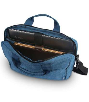 Lenovo Casual Toploader T210 Fits up to size 15.6 " Messenger - Briefcase Blue