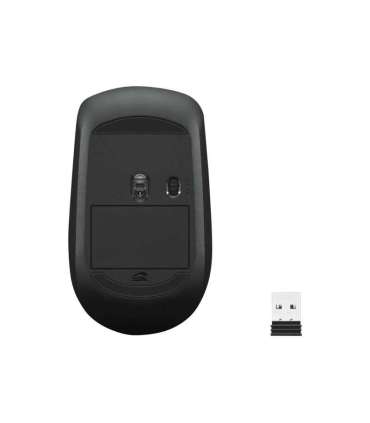 Lenovo Wireless Mouse 400 Wireless mouse Wireless 2.4 GHz Wireless via Nano USB Black 1 year(s)