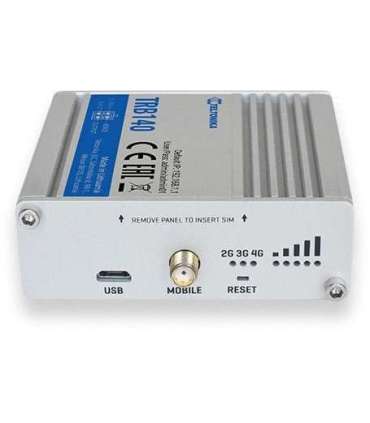 Teltonika TRB140 LTE Router: No WiFi, 4G, SIM, Enthernet port, Micro USB LTE Router TRB140 No Wi-Fi 10/100/1000