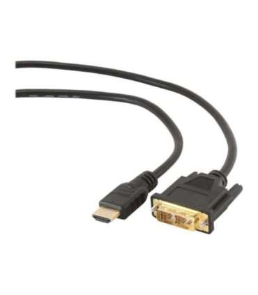 Gembird monitoriaus kabelis HDMI/DVI-DM (18+1) 1.8m Cablexpert HDMI to DVI-D 1.8 m