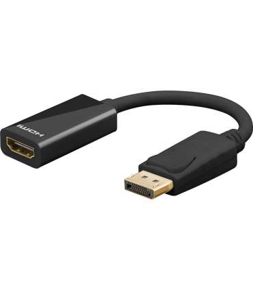 Goobay DisplayPort/HDMI Adapter Cable 67881 DisplayPort Male HDMI Female 0.1 m
