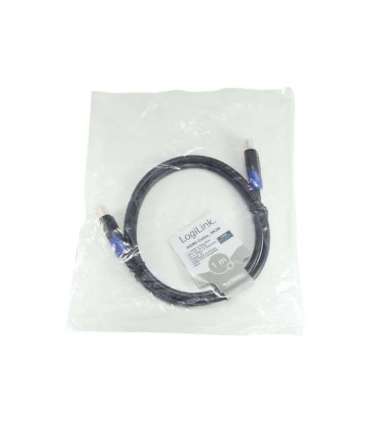 Logilink CH0061 HDMI Cable 2.0 bulk M/M 1.0m black Logilink HDMI (type A) male HDMI (type A) male HDMI to HDMI |