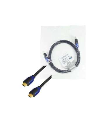 Logilink CH0061 HDMI Cable 2.0 bulk M/M 1.0m black Logilink HDMI (type A) male HDMI (type A) male HDMI to HDMI |