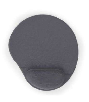 Gembird MP-GEL-GR Gel mouse pad with wrist support, grey Comfortable Gel mouse pad Grey