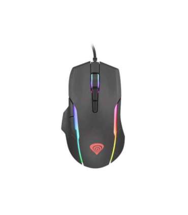 GENESIS Xenon 220 Gaming Mouse, 500 - 6400DPI, Wired, Black Genesis