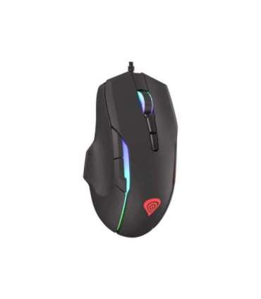GENESIS Xenon 220 Gaming Mouse, 500 - 6400DPI, Wired, Black Genesis