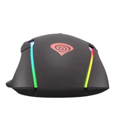 GENESIS Xenon 220 Gaming Mouse, 500 - 6400DPI, Wired, Black Genesis