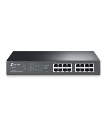 TP-LINK Switch TL-SG1016PE Web Managed Desktop/Rackmountable Gigabit Ethernet (copper) ports quantity 16 |