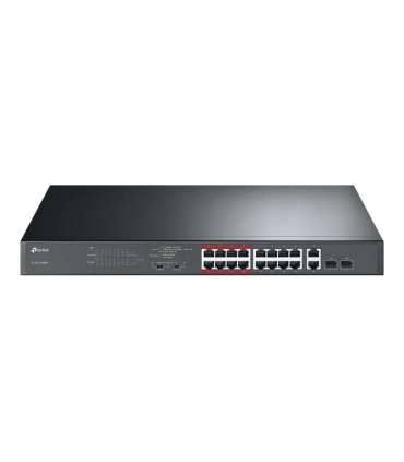 TP-LINK Switch TL-SL1218MP Unmanaged Rackmountable 10/100 Mbps (RJ-45) ports quantity 16 Gigabit Ethernet