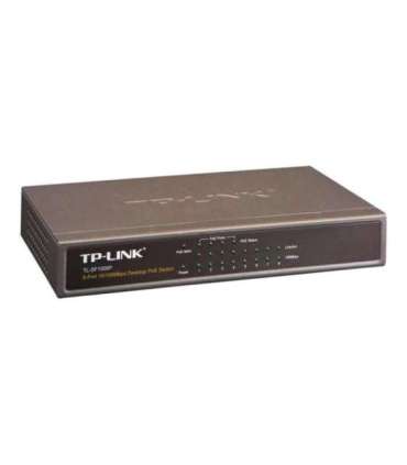 TP-LINK Switch TL-SF1008P Unmanaged Desktop 10/100 Mbps (RJ-45) ports quantity 8 Power over Ethernet (PoE)