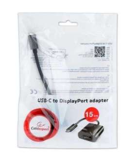Cablexpert USB-C to DisplayPort adapter, Black Cablexpert