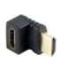 Cablexpert HDMI right angle adapter, 270° upwards Cablexpert