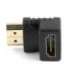 Cablexpert HDMI right angle adapter, 90° downwards Cablexpert
