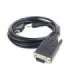 Cablexpert HDMI to VGA and  Audio Adapter Cable, Single Port, 1.8m, Black Cablexpert