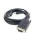 Cablexpert HDMI to VGA and  Audio Adapter Cable, Single Port, 1.8m, Black Cablexpert