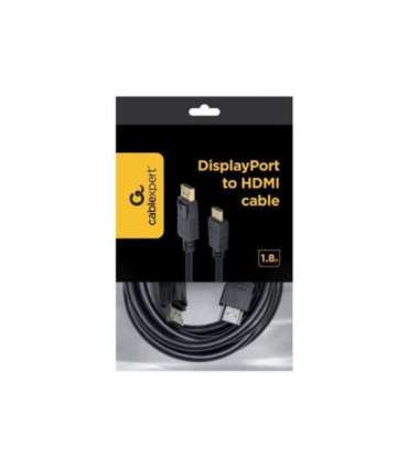 Cablexpert DisplayPort to HDMI cable, 1.8 m Cablexpert