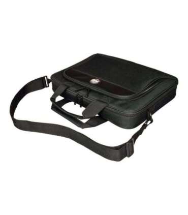 PORT DESIGNS 105064 HANOI II CLAMSHELL Fits up to size 15.6 " Messenger - Briefcase Black Shoulder strap