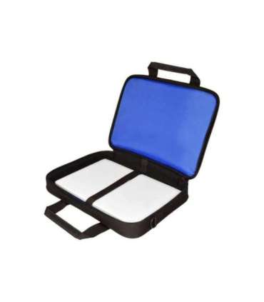 PORT DESIGNS 105064 HANOI II CLAMSHELL Fits up to size 15.6 " Messenger - Briefcase Black Shoulder strap