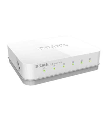 D-Link Switch GO-SW-5G/E Unmanaged Desktop Gigabit Ethernet (copper) ports quantity 5 Power supply type