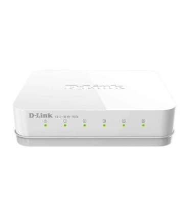 D-Link Switch GO-SW-5G/E Unmanaged Desktop Gigabit Ethernet (copper) ports quantity 5 Power supply type