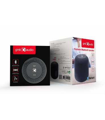 Gembird SPK-BT-15-BK Portable Bluetooth speaker, Wireless, 5 W, 1200 mAh, Black Gembird