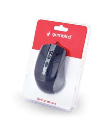 Gembird MUS-4B-01-GB Optical Mouse USB Spacegrey/Black