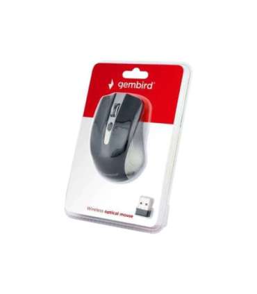 Gembird MUSW-4B-04-GB 2.4GHz Wireless Optical Mouse Optical Mouse USB Spacegrey/Black