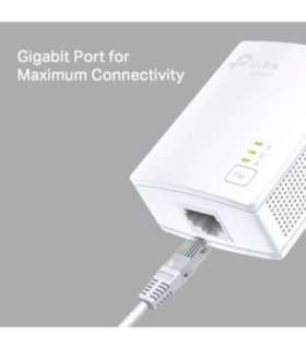 TP-LINK Gigabit Powerline Starter Kit TL-PA7017 KIT 10/100/1000 Mbit/s Ethernet LAN (RJ-45) ports 1 No Wi-Fi |