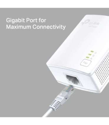 TP-LINK Gigabit Powerline Starter Kit TL-PA7017 KIT 10/100/1000 Mbit/s Ethernet LAN (RJ-45) ports 1 No Wi-Fi |