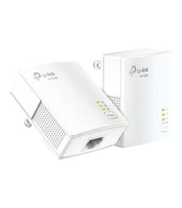 TP-LINK Gigabit Powerline Starter Kit TL-PA7017 KIT 10/100/1000 Mbit/s Ethernet LAN (RJ-45) ports 1 No Wi-Fi |