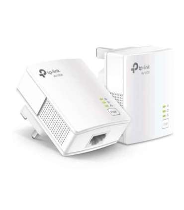 TP-LINK Gigabit Powerline Starter Kit TL-PA7017 KIT 10/100/1000 Mbit/s Ethernet LAN (RJ-45) ports 1 No Wi-Fi |