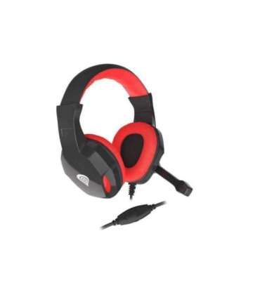 GENESIS ARGON 110 Gaming Headset, On-Ear, Wired, Microphone, Black/Red Genesis ARGON 110 Wired On-Ear