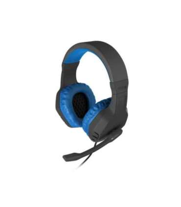 GENESIS ARGON 200 Gaming Headset, On-Ear, Wired, Microphone, Blue Genesis ARGON 200 Wired On-Ear
